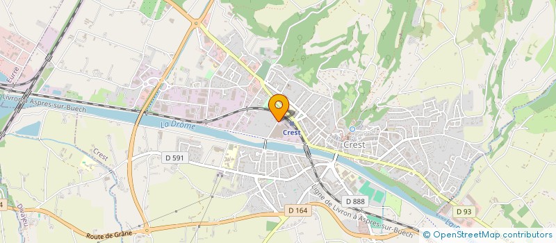 localisation de l'entreprise DOUX MANTRA RECORDS à CREST