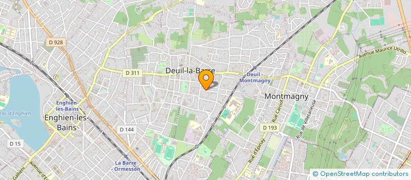 localisation de l'entreprise DOUX MOULIN  DEUIL-LA-BARRE