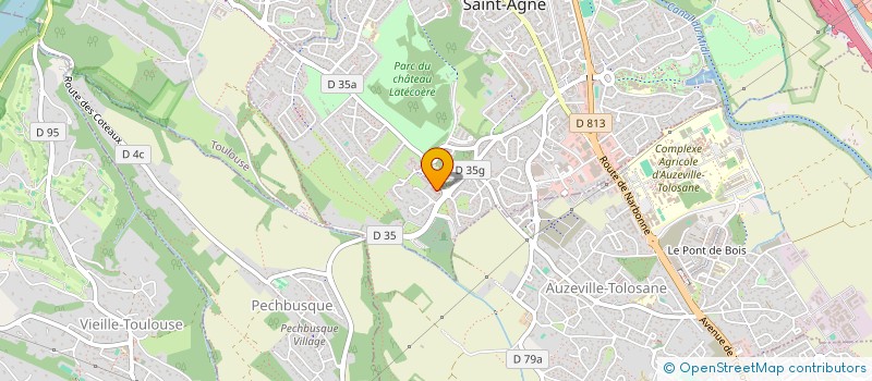localisation de l'entreprise DOUX O NATUREL à RAMONVILLE-SAINT-AGNE