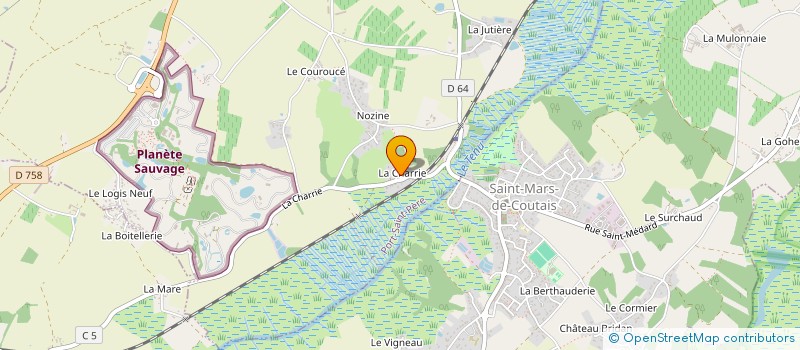 localisation de l'entreprise DOUX REVEURS  SAINTE-PAZANNE