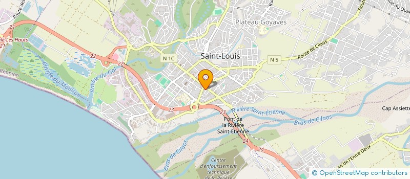 localisation de l'entreprise DOUX SOMMEIL à SAINT-LOUIS