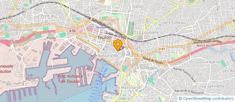 localisation de l'entreprise DOUXCOMMENOUS  TOULON