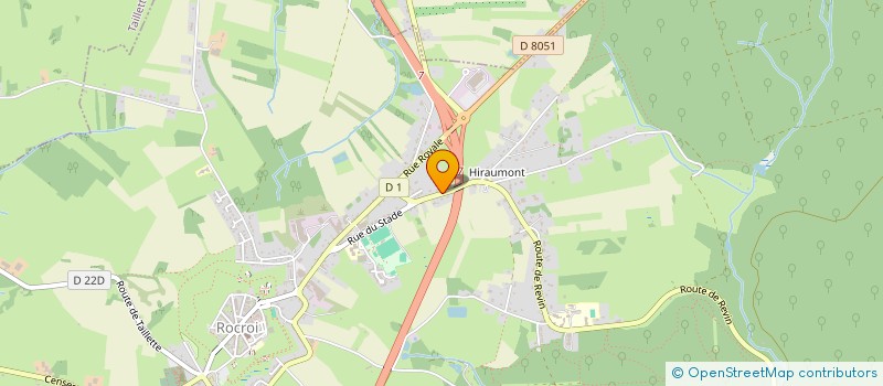 localisation de l'entreprise DOUXXNUTS COMEDY CLUB  ROCROI