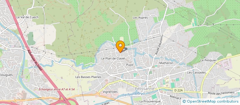 localisation de l'entreprise DOUYEAU LIONEL SC  PELISSANNE