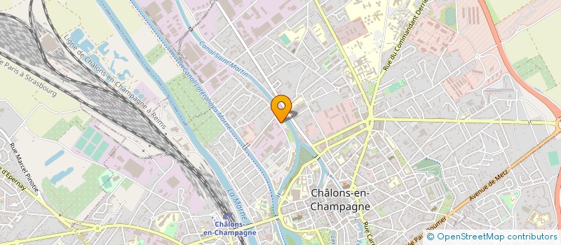 localisation de l'entreprise DOUZAMY BRIMONT ARCHITECTES  CHALONS-EN-CHAMPAGNE