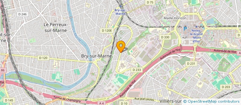 localisation de l'entreprise DOUZE 25  BRY-SUR-MARNE