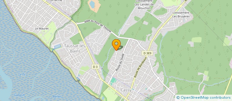 localisation de l'entreprise DOUZE AU CARRE  LANTON