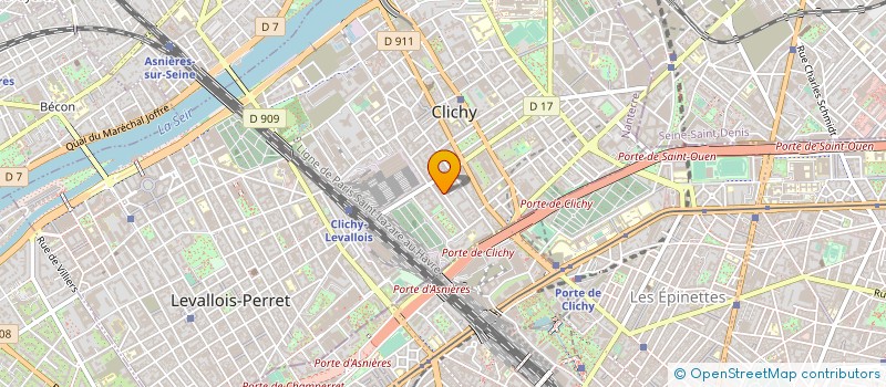 localisation de l'entreprise DOUZE DIXIEMES à CLICHY