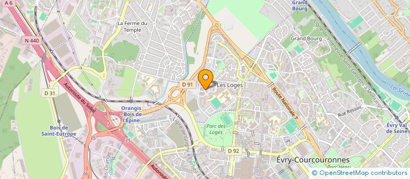 localisation de l'entreprise DOUZE MARS à EVRY-COURCOURONNES