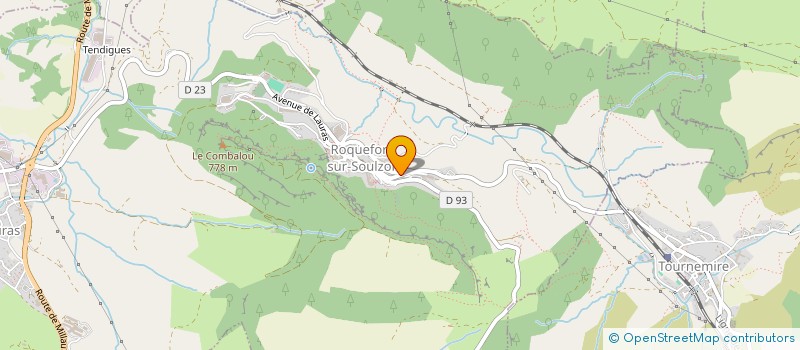 localisation de l'entreprise DOUZE PRODUCTION à TOURNEMIRE