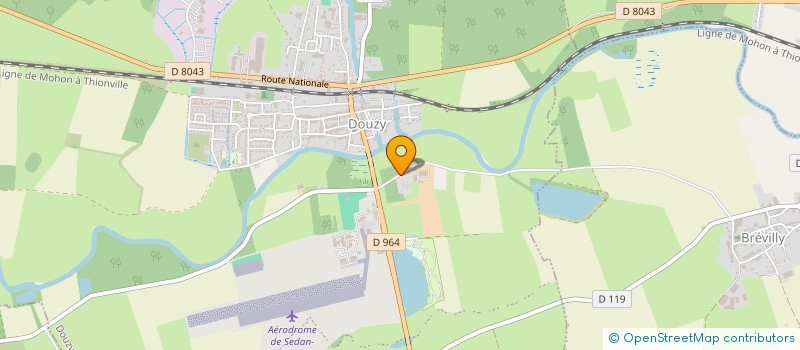 localisation de l'entreprise DOUZY EQUIPASSION  DOUZY