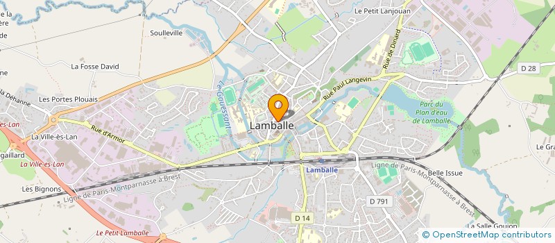localisation de l'entreprise DOVALE & DOS SANTOS RODRIGUES à LAMBALLE-ARMOR