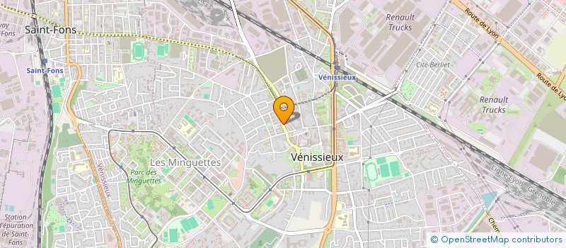 localisation de l'entreprise DOVANCI BETON CONCEPT  BOURGOIN-JALLIEU