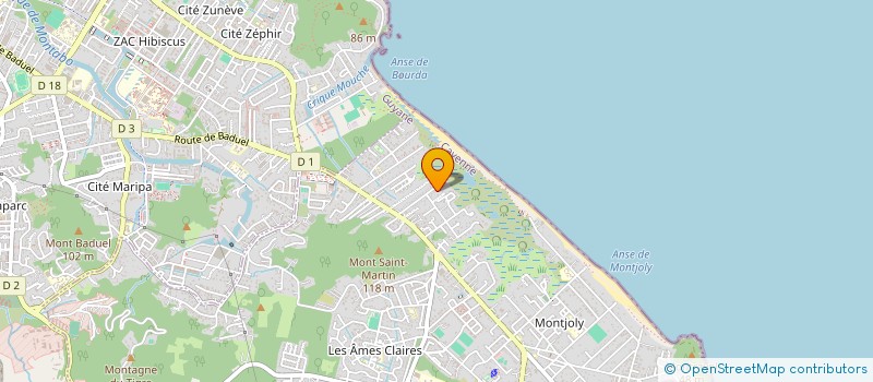 localisation de l'entreprise DOVE  REMIRE MONTJOLY