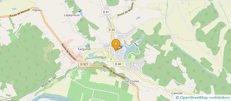 localisation de l'entreprise DOVEKLO  LAFRANCAISE