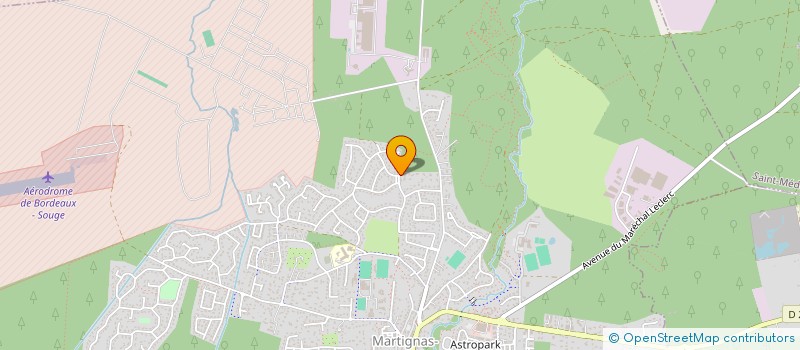 localisation de l'entreprise DOVI  MARTIGNAS-SUR-JALLE