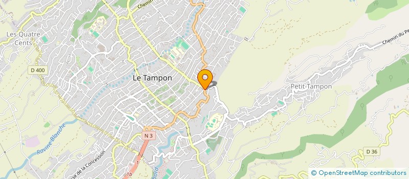 localisation de l'entreprise DOVIC METAL à LE TAMPON