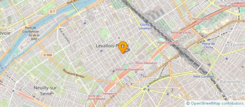 localisation de l'entreprise DOVIFILMS PRODUCTION  LEVALLOIS PERRET
