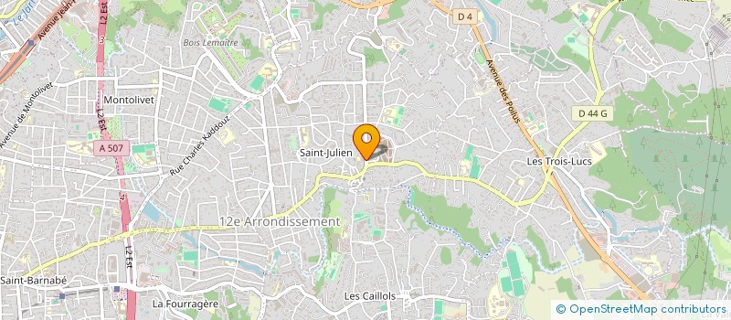 localisation de l'entreprise DOWFIN à MARSEILLE