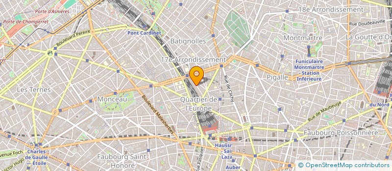 localisation de l'entreprise DOWN à PARIS