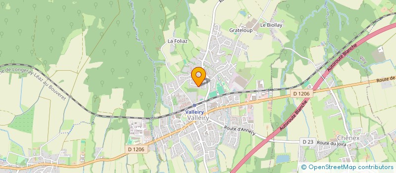 localisation de l'entreprise DOWN TO THE BUNKER  VALLEIRY