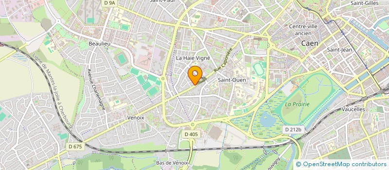 localisation de l'entreprise DOXAT-PAIN  CAEN