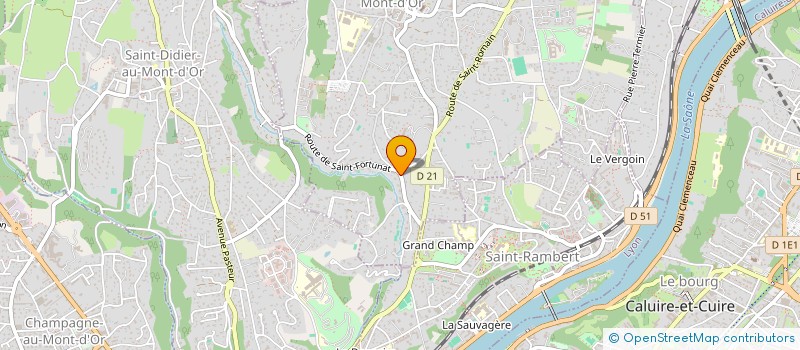 localisation de l'entreprise DOXATECH  SAINT-CYR-AU-MONT-D'OR