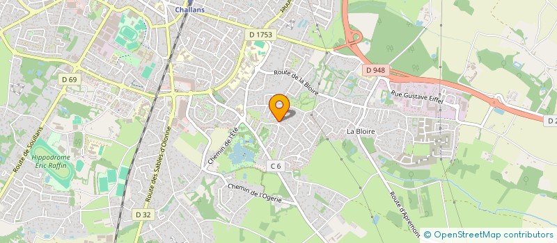 localisation de l'entreprise DOXDRIVEAUTO à CHALLANS