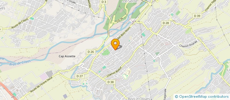 localisation de l'entreprise DOXEIO à SAINT-PIERRE