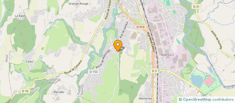 localisation de l'entreprise DOXIOS  RUMILLY