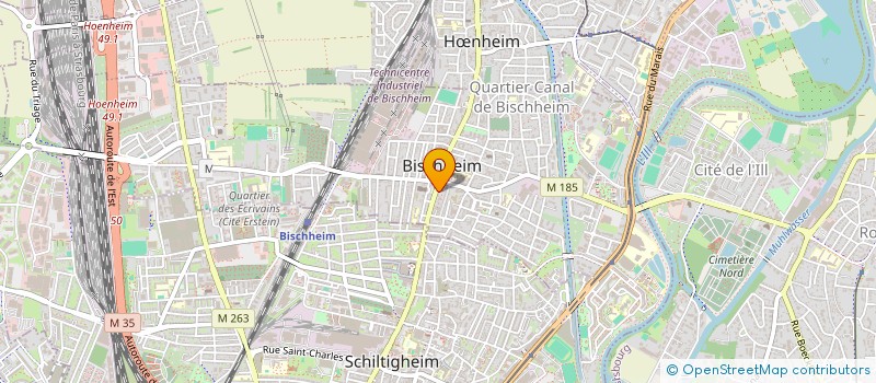 localisation de l'entreprise DOY DOY  BISCHHEIM