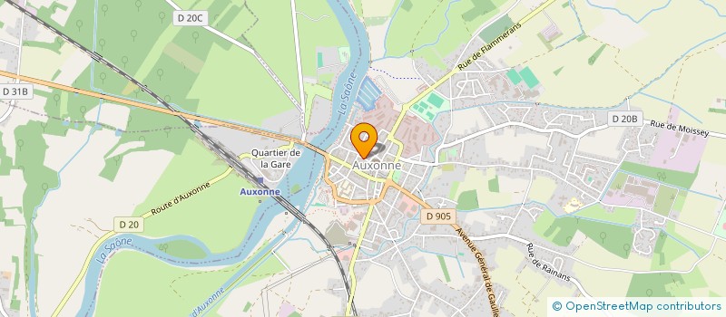 localisation de l'entreprise DOYAJACSONN  AUXONNE