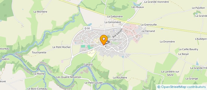 localisation de l'entreprise DOYEN-NOIRAULT à SEVREMOINE