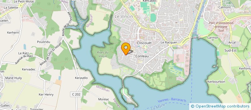 localisation de l'entreprise DOYEN PATRIMOINE à VANNES