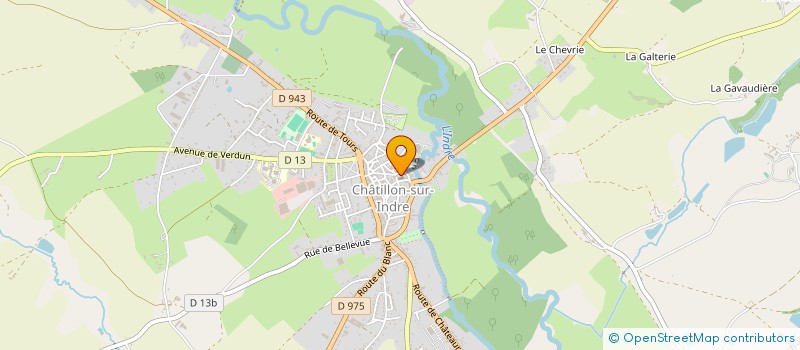 localisation de l'entreprise DOYENNE BRENNE TOURAINE à CHATILLON-SUR-INDRE