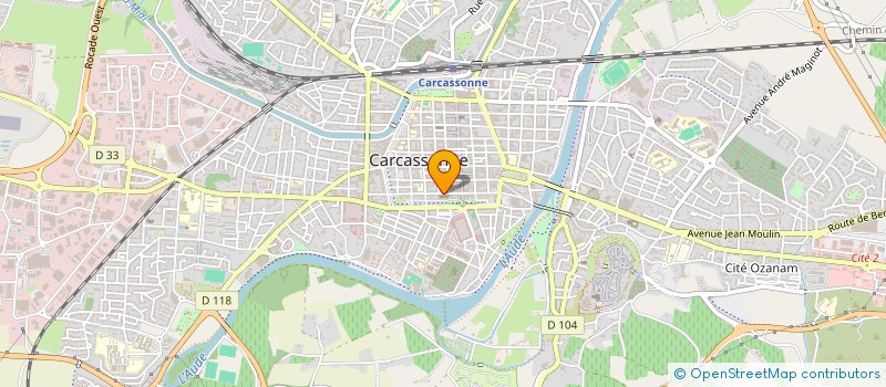 localisation de l'entreprise DOYENNE DE CARCASSONNE  CARCASSONNE