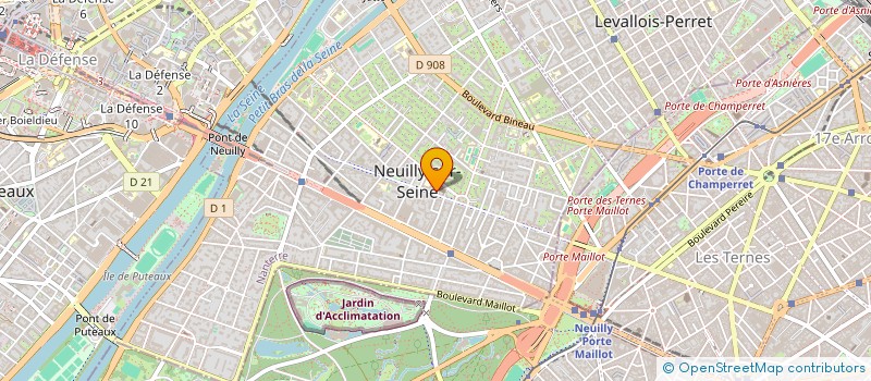 localisation de l'entreprise DOYENNE DE NEUILLY SUR SEINE à NEUILLY-SUR-SEINE