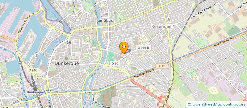 localisation de l'entreprise DOYENNE DU LITTORAL EST à DUNKERQUE