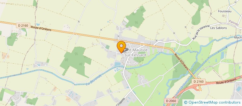 localisation de l'entreprise DOYENNE RURAL DE MONTARGIS à SAINT-MAURICE-SUR-FESSARD