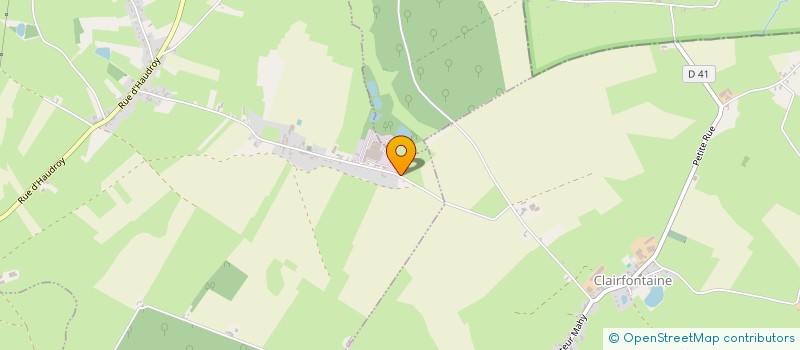 localisation de l'entreprise DOYET PIERRE EURL  LA FLAMENGRIE