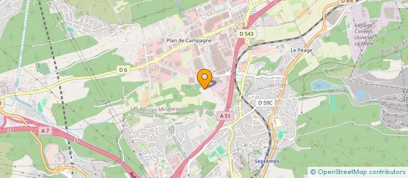 localisation de l'entreprise DOYLA à LES PENNES-MIRABEAU