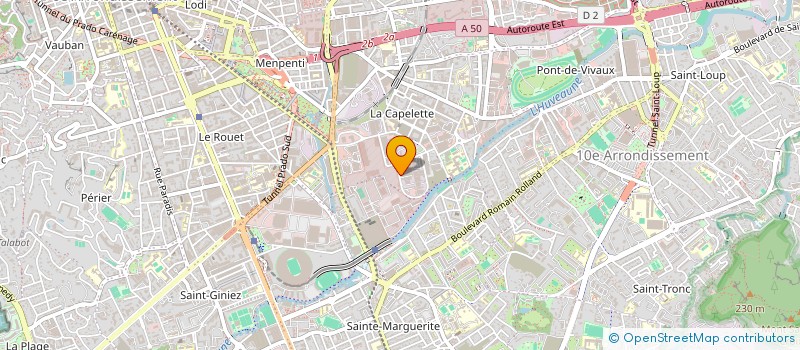 localisation de l'entreprise DOZAM à MARSEILLE