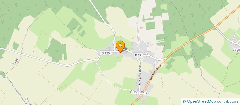 localisation de l'entreprise DOZIERES LB  CUSSANGY