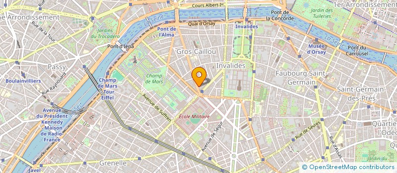 localisation de l'entreprise DP  PARIS