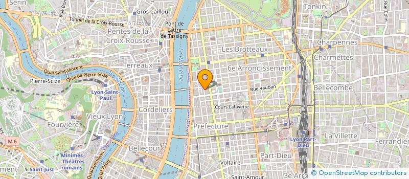 localisation de l'entreprise DP AGENCE  LYON