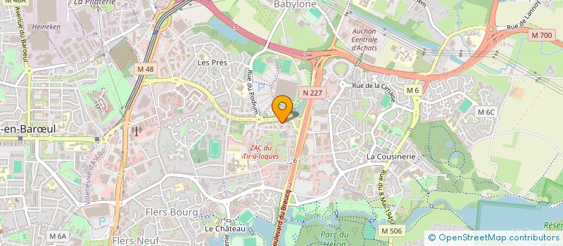 localisation de l'entreprise DP BONDUES PATTE D'OIE à VILLENEUVE-D'ASCQ