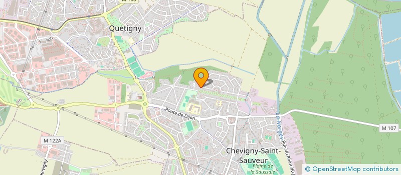 localisation de l'entreprise DP CONSEILS FINANCES  CHEVIGNY-SAINT-SAUVEUR