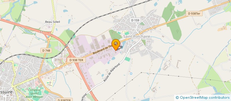 localisation de l'entreprise DP CONSTRUCTION à BRESSUIRE