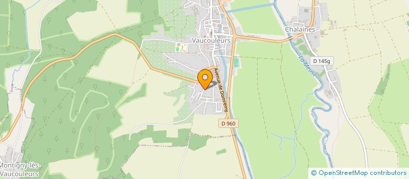 localisation de l'entreprise DP CONSTRUCTION SARL à VAUCOULEURS