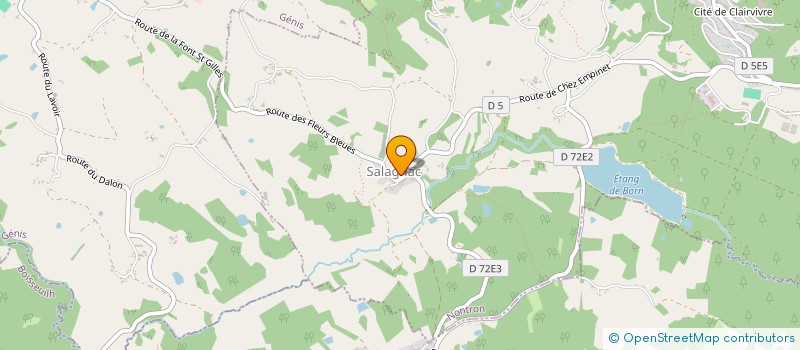 localisation de l'entreprise DP CONSTRUCTIONS  GENIS